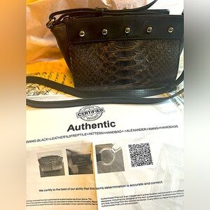 ALEXANDER WANG LIMITED EDITION WITH COA! Retail:$1300 -RARE Crossbody!